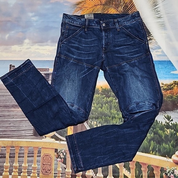 G-Star Raw 5620 Brantley 3D Tapered Jeans 31x32 NWT - Picture 1 of 7